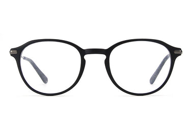 Men Urban Eyeglasses: Bergen -Black - SpecSMART Eye Clinic (Front View)